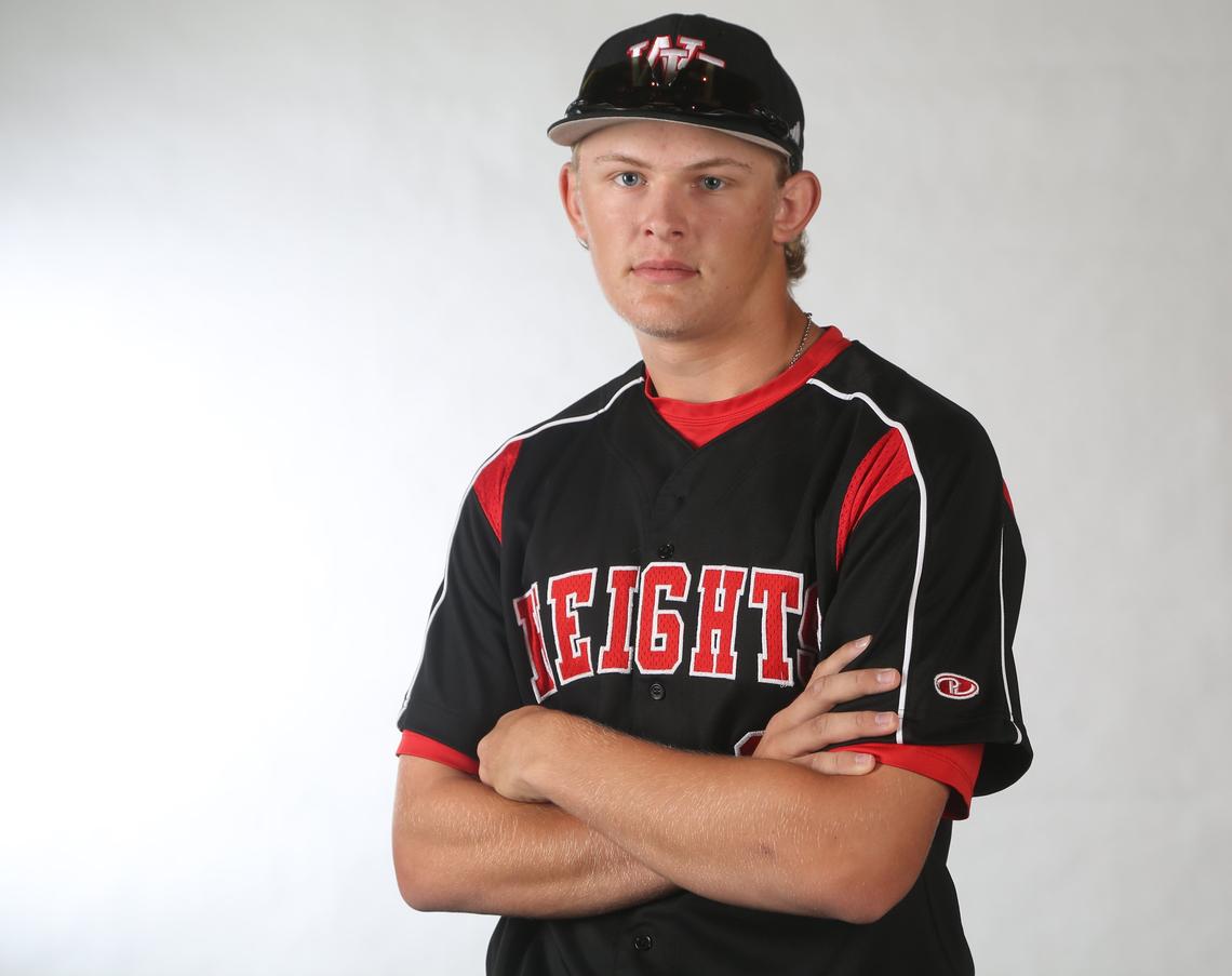 Jordan Ellison, pitcher / 2nd base, Heights (June 5, 2018)