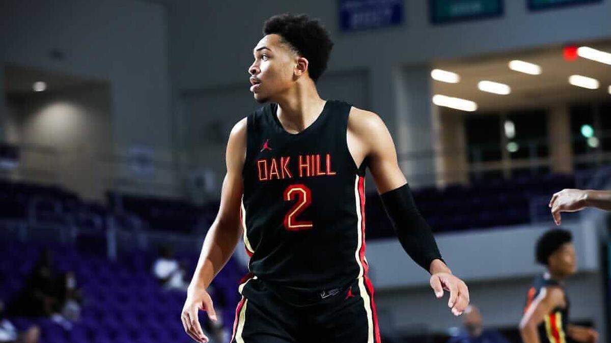 Jalen Ricks, a 6-foot-7 wing from Oak Hill Academy, announced his verbal commitment to Wichita State.