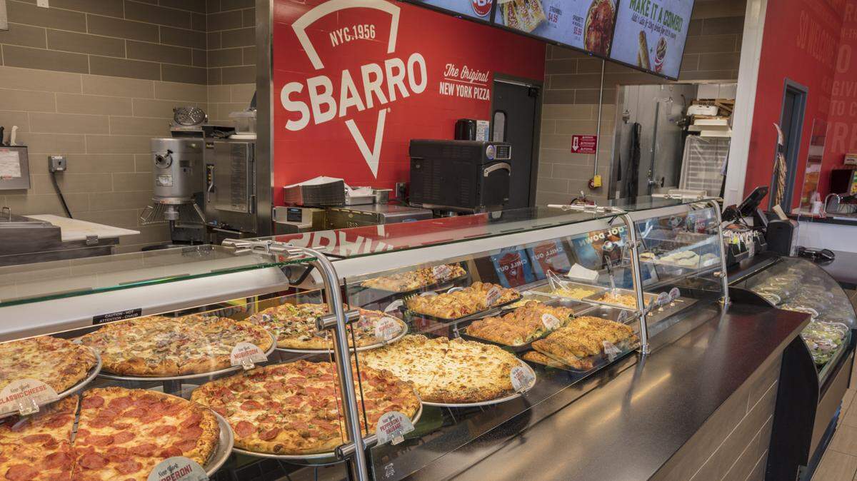 Sbarro will open inside five Wichita Kwik Shop stores this spring and will sell pizza by the slice, whole pizzas, stromboli, breadsticks, wings and breakfast pizza.