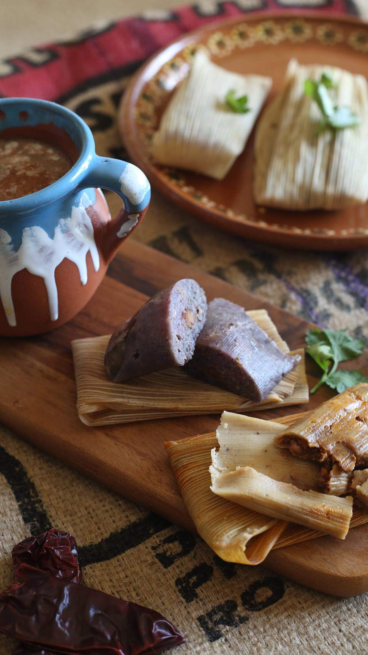 Pinole Blue is selling both sweet and savory tamales this Christmas.