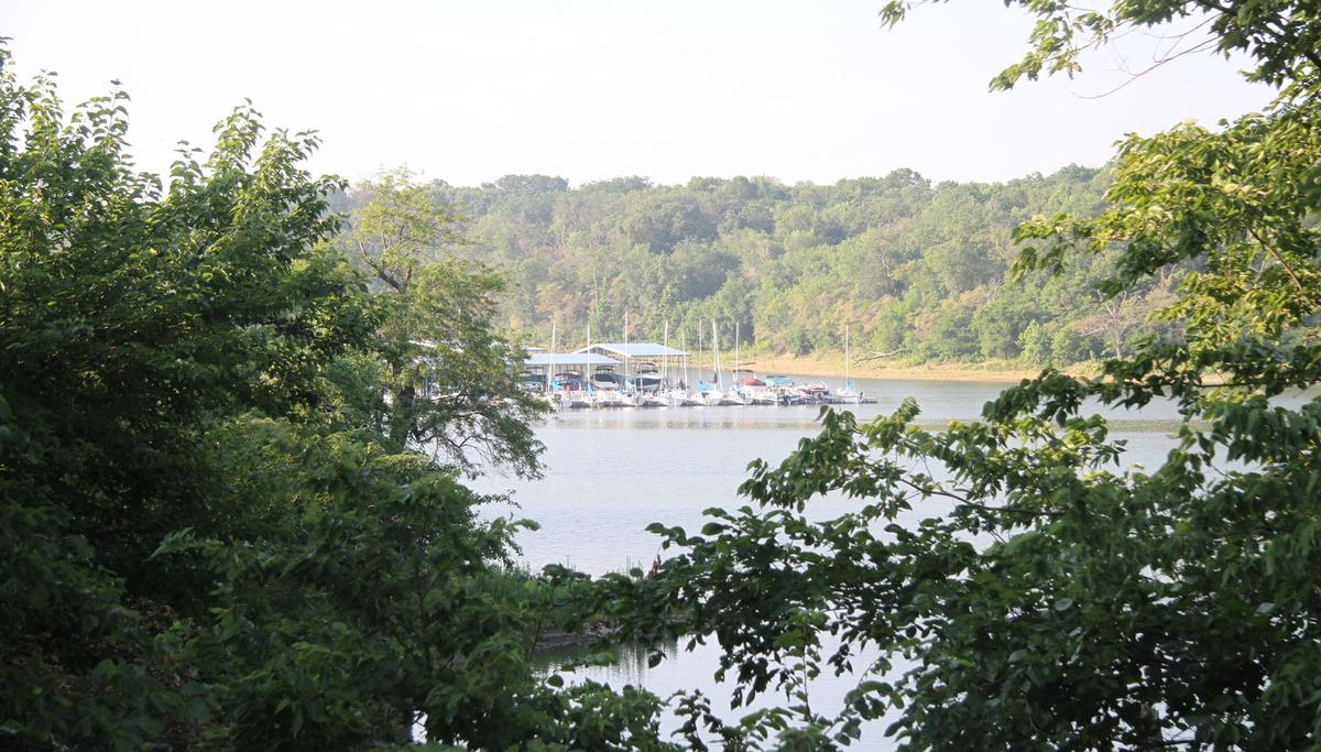 A look at the marina at Clinton State Park. 