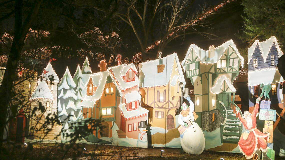 Kirstie Alley’s Santa’s Village, 3725 E. Douglas, is up in College Hill this year. Ride past some of College Hill’s best Christmas light displays on a Sunday bike tour.