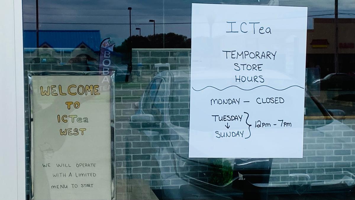 The west-side ICTea opened less than a month ago.