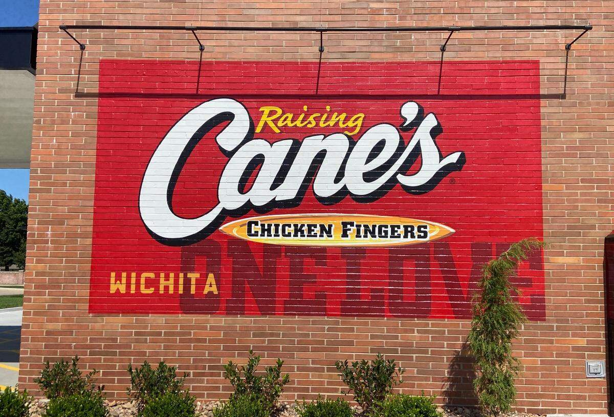 Wichita’s first Raising Cane’s will have local high school memorabilia in its dining room.