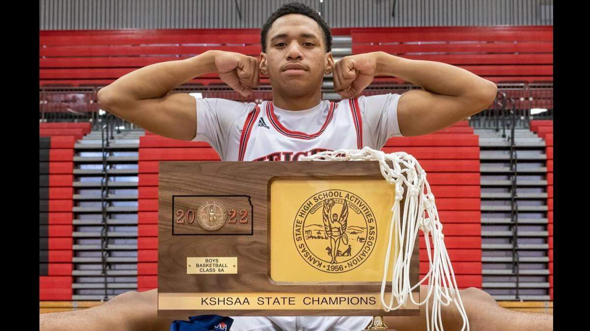 Wichita Heights junior Marcus Zeigler was a first team all-state player for the 2021-22 season.