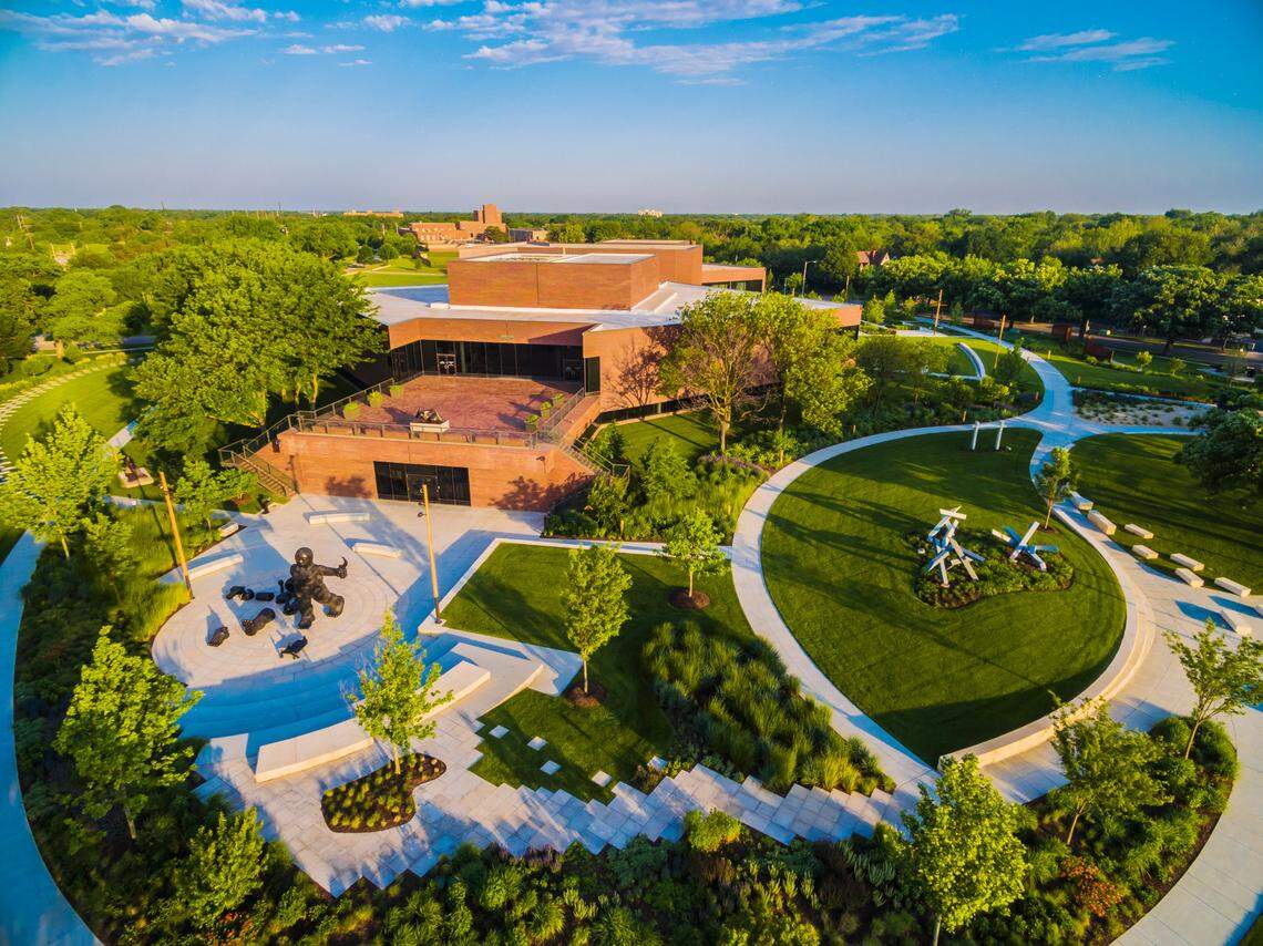 The Wichita Art Museum sits on an 8-acre campus and has 31,500 square feet of galleries. The focus is on American art including works by Georgia O’Keeffe, Edward Hopper, Winslow Homer and Mary Cassatt. There also are works by living artists such as Preston Singletary, Dale Chihuly, Beth Lipman, Fred Wilson and Wichita native Tom Otterness.