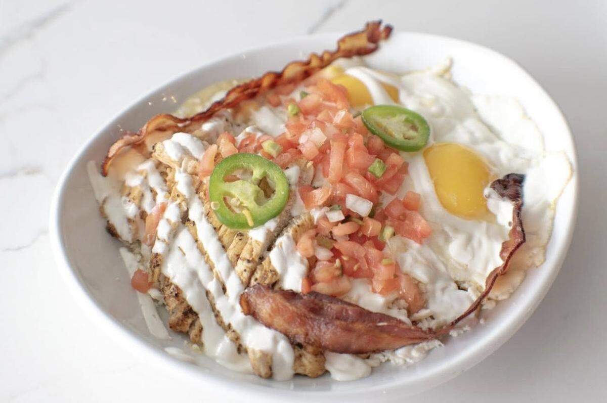 Chilaquiles, a Mexican breakfast dish, is the most popular item on the menu at The Easy Egg, says owner Eduardo Gonzalez.