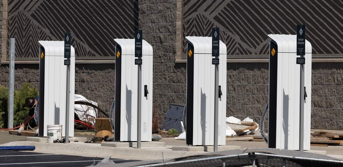 Rivian, a relatively new electric car company, is putting in a fast-charging station with six chargers at Greenwich Place at K-96 and Greenwich.
