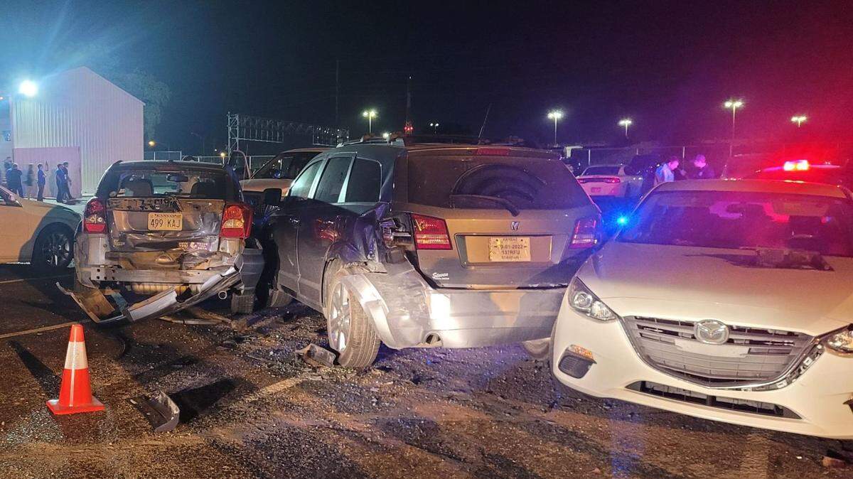 A 43-year-old Wichita man who hit three people, multiple vehicles and a south Wichita nightclub last year before taking off in his SUV has been sentenced to two years of probation.