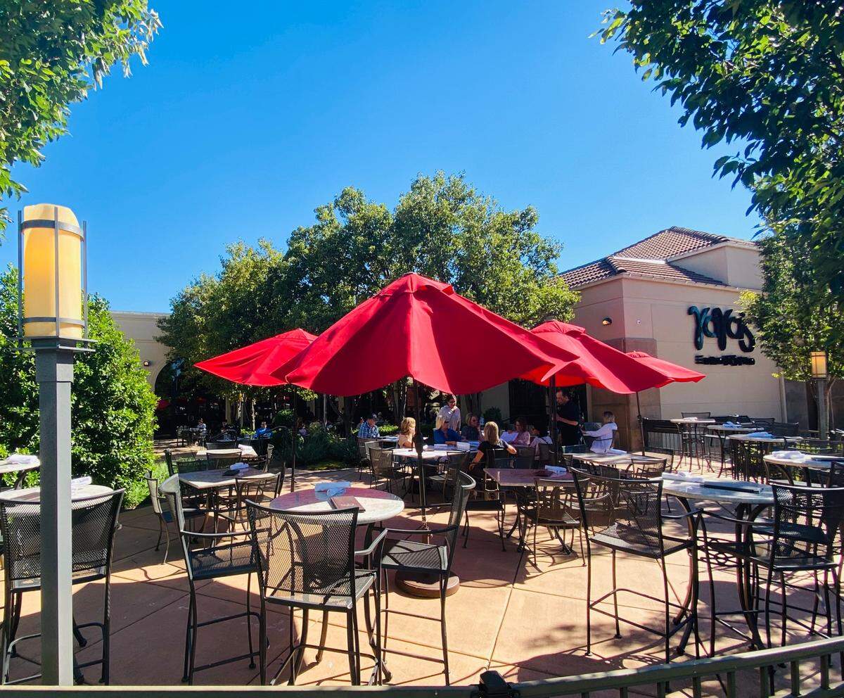 YaYa’s Eurobistro has one of Wichita’s largest, most well-manicured patios.