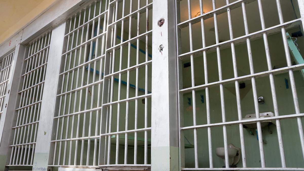 Image of prison cells all closed up