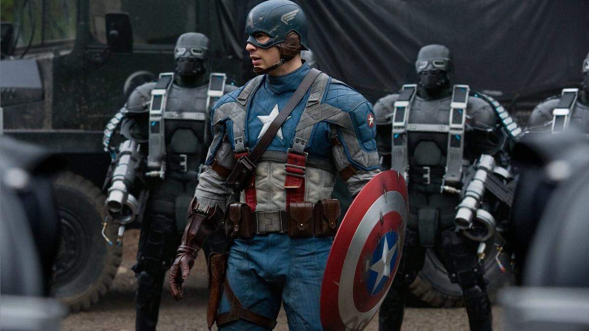 Chris Evans stars as Steve Rogers in "Captain America: The First Avenger."
