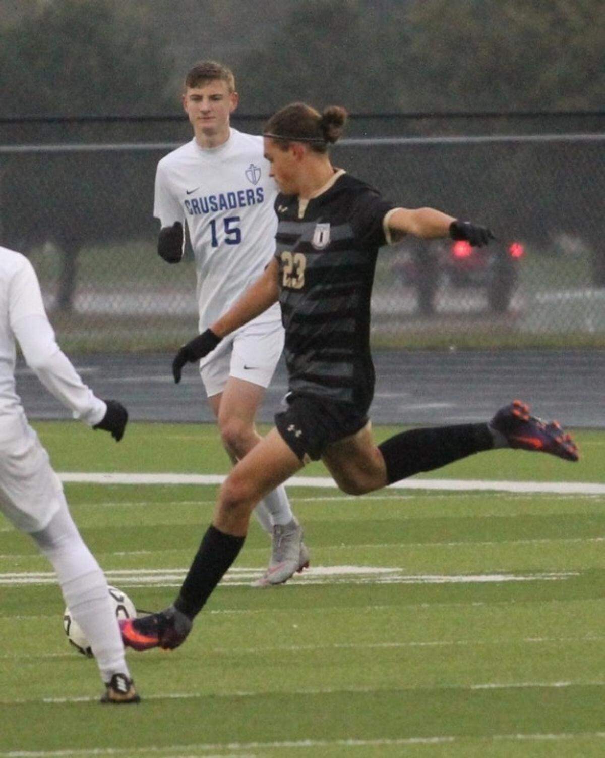 Maize South senior forward Peyton Wilson was named to the Wichita Eagle All-Metro boys soccer team.