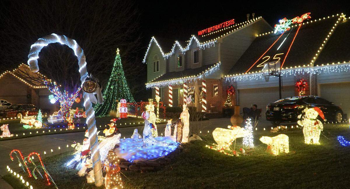 Candy Cane Lane is one of Wichita’s best holiday light displays.