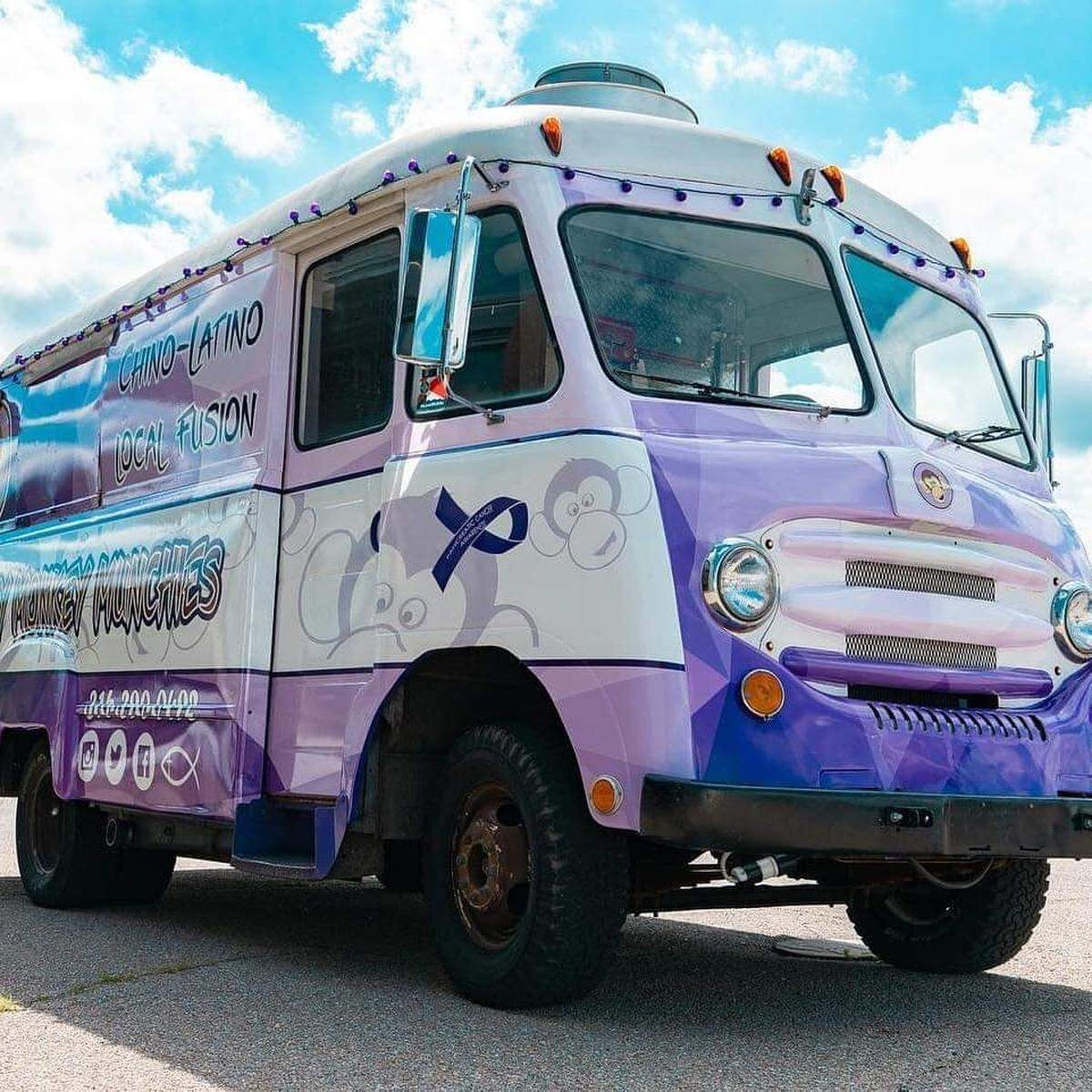 Funky Monkey Munchies is one of the local food trucks that will serve fair food on Sunday.