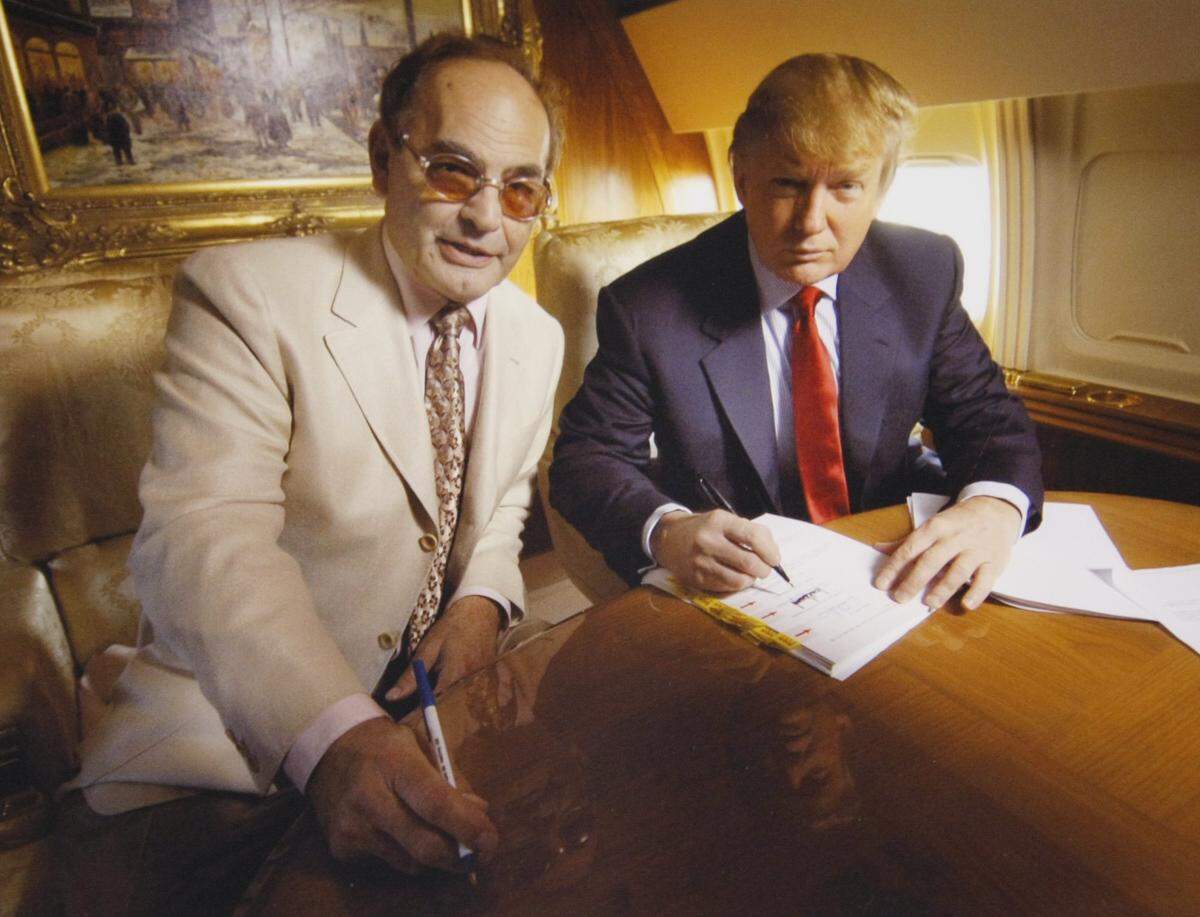 In this 2015 photo, Phil Ruffin Sr. is shown with his good friend and business partner Donald Trump before he became president.