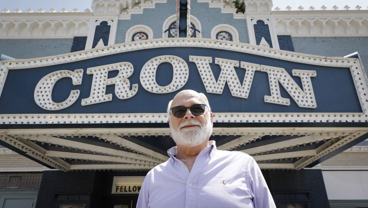 J Basham bought the Crown Uptown Theatre in 2017 and sold it to Mike Brown in 2023.