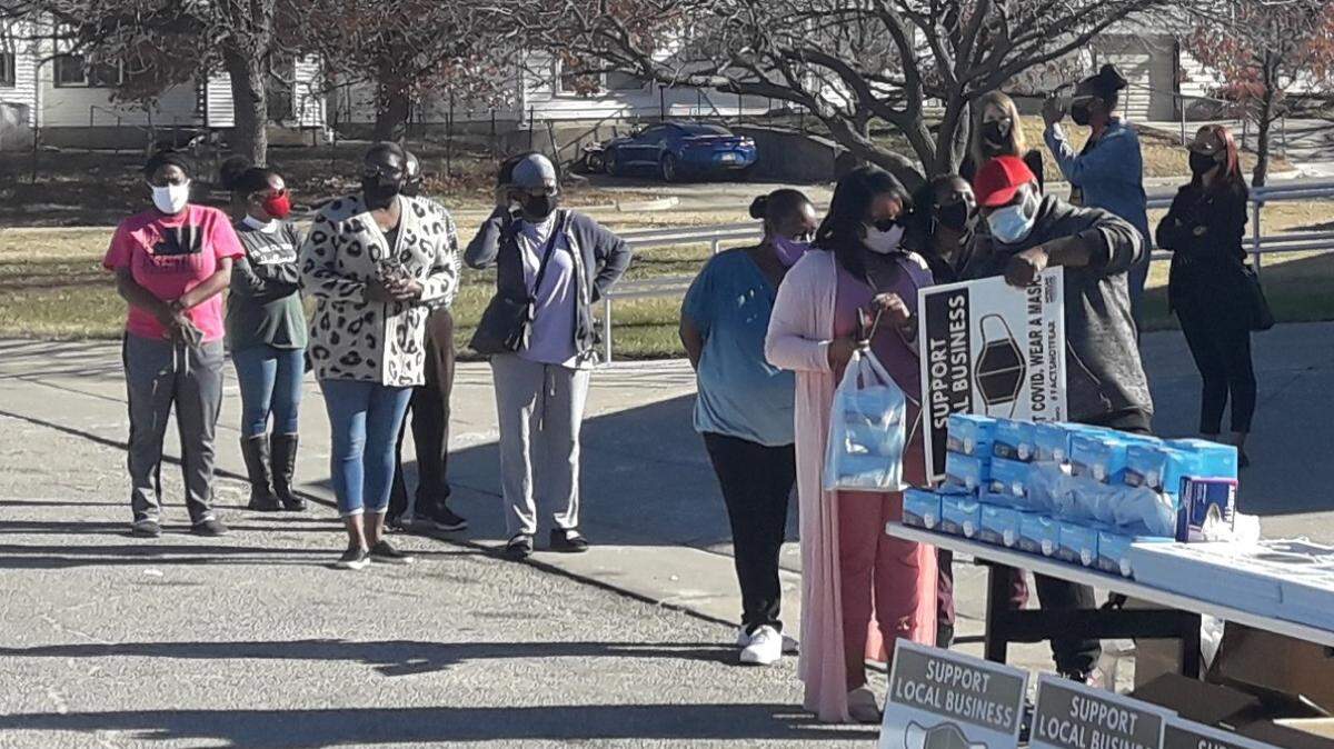In December 2020, the Wichita Black Alliance distributed thousands of masks and yard signs in the Atwater neighborhood as part of  “Facts Not Fear Covid Awareness Day.” The Wichita Black Nurses Association and Sedgwick County Health Department are now working together, operating mobile COVID vaccine clinics in hopes of boosting vaccination rates among Black and Brown residents.
