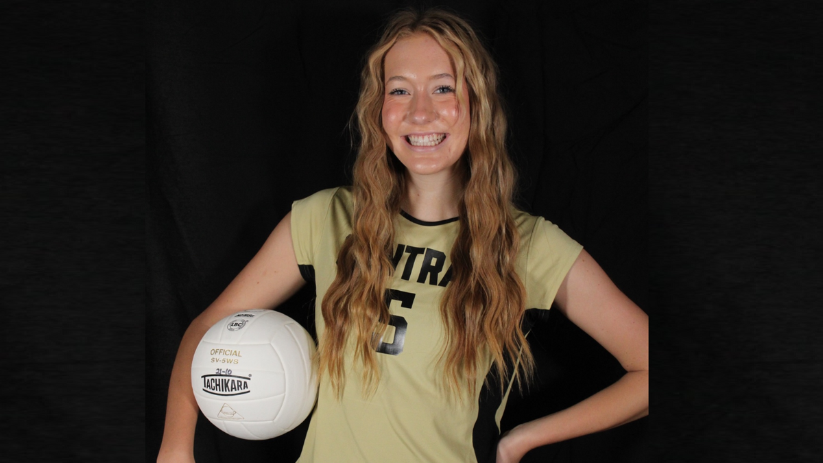 Andover Central senior Allie Paulsen has been a standout player on the Jaguars’ volleyball team this season.