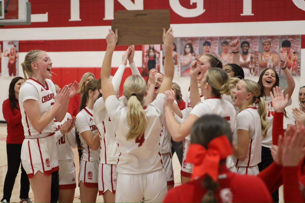 The Wellington girls basketball team won the program’s first state championship on Saturday by knocking off 5-time reigning champion Bishop Miege in the Class 4A title game in Salina.