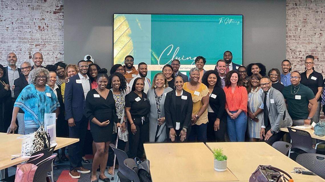 The Gathering, led by 10 people, hosts events every other month for selected Black business professionals to come together and enjoy community and networking.
