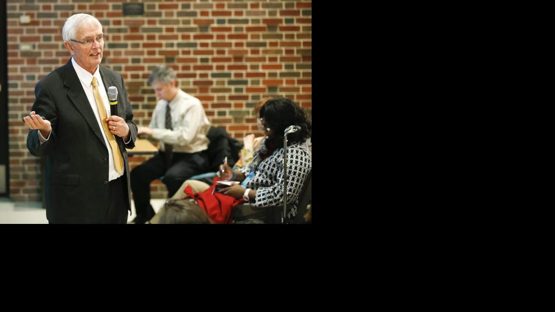 Wichita State University president John Bardo has announced a realignment of some top leaders at Wichita State. (Feb. 24, 2014)

