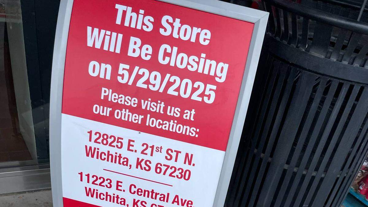 The longtime QuikTrip at Kellogg and 143rd East finally has a closing date: May 29.