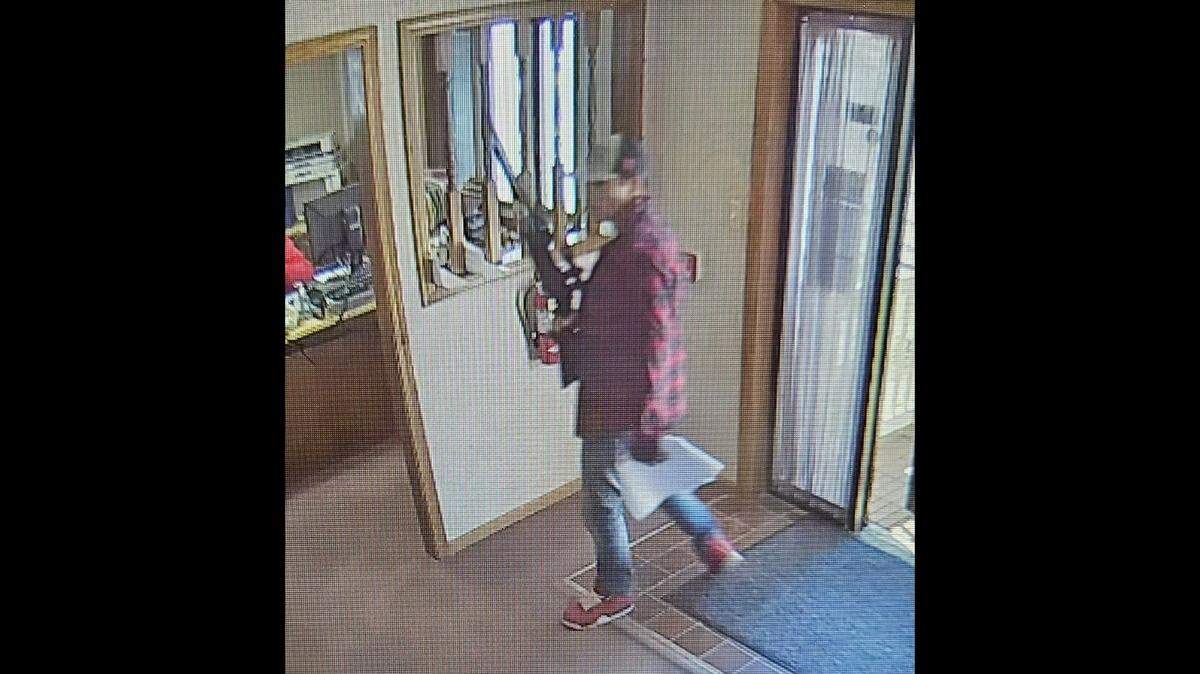 A 28-year-old Great Bend man entered the Barton County Sheriff’s Office on Friday with an air rifle and threatened employees after being served with a protection from abuse order earlier in the day.