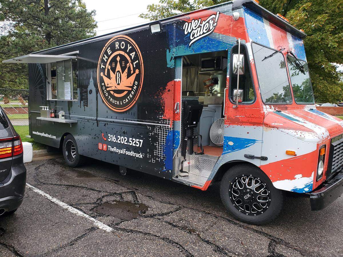 The Royal Food Truck, specializing in British pub fare like fish and chips, opened in Wichita earlier this month.