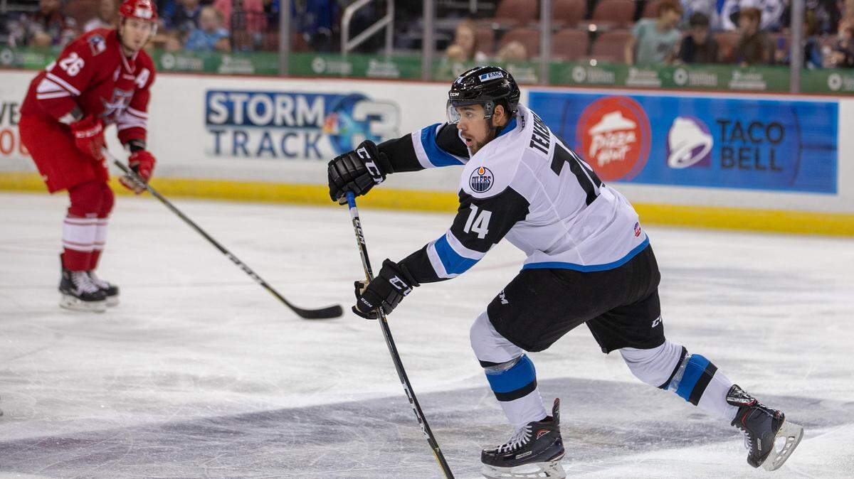 Keoni Texeira is a 21-year-old defenseman who is a top prospect on the Wichita Thunder.