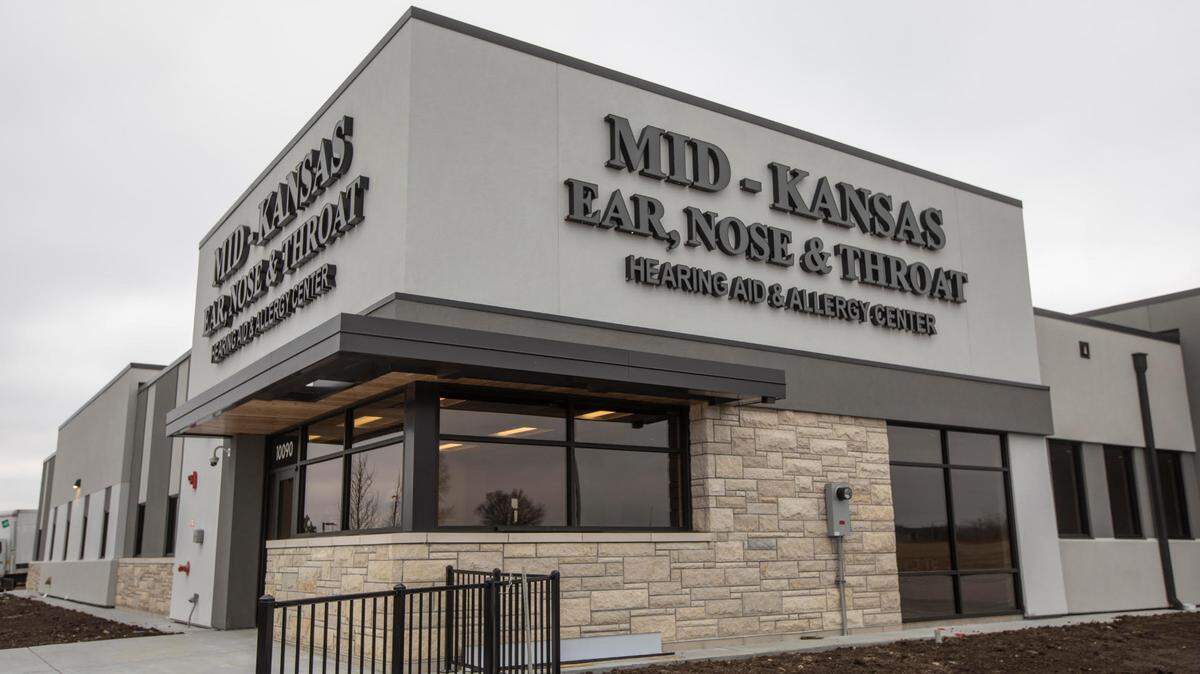 Mid-Kansas Ear, Nose & Throat is expanding with another new office, this time on the east side near K-96 and Webb Road. It has sold its longtime home on Hillside.
