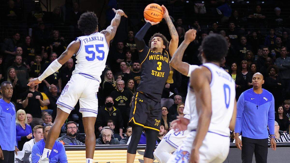 Wichita State’s Craig Porter has found success in the mid-range this season.
