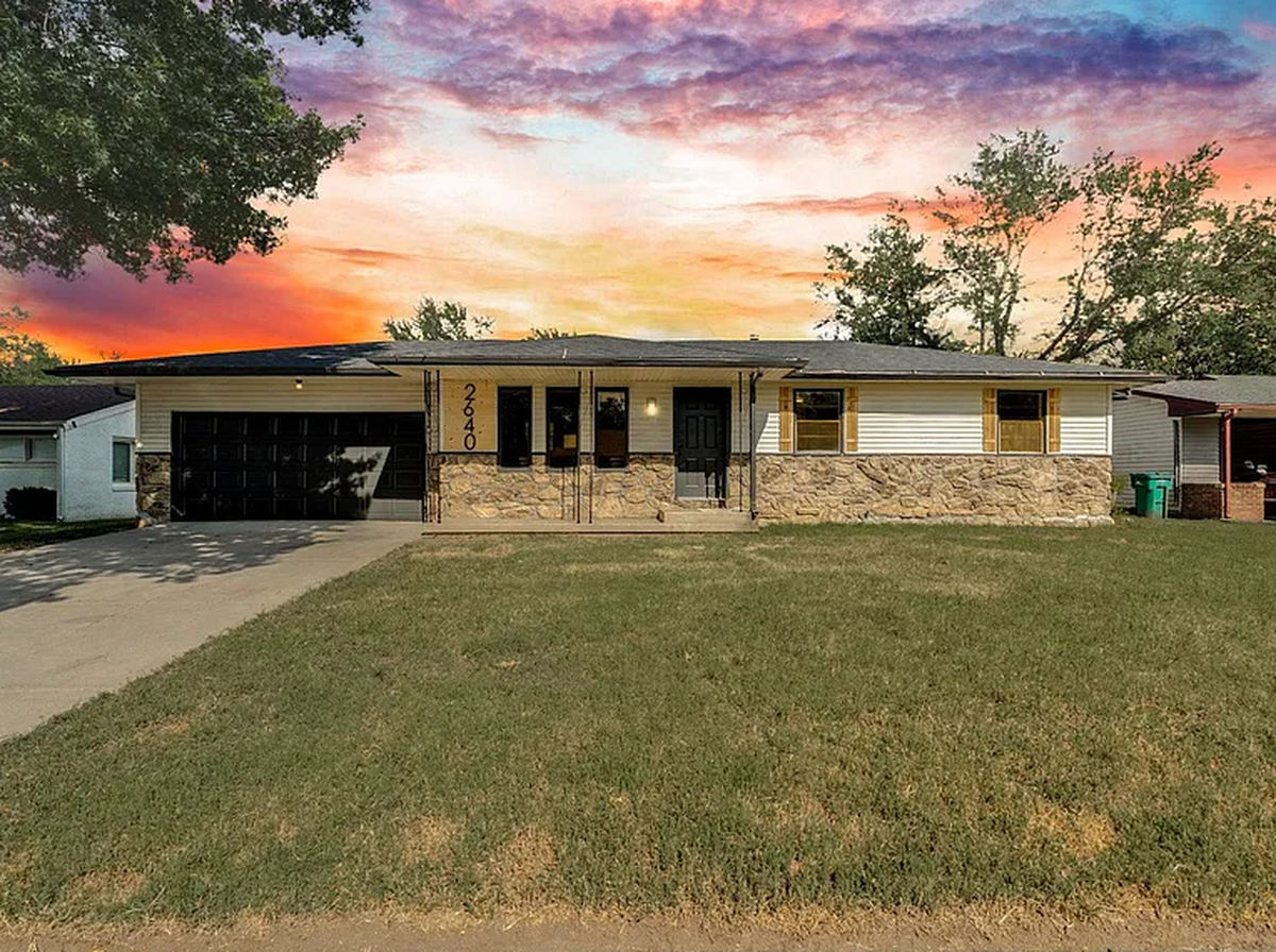 2640 N. Gentry Ave. in Wichita, see here, is currently on the market for $230,000.