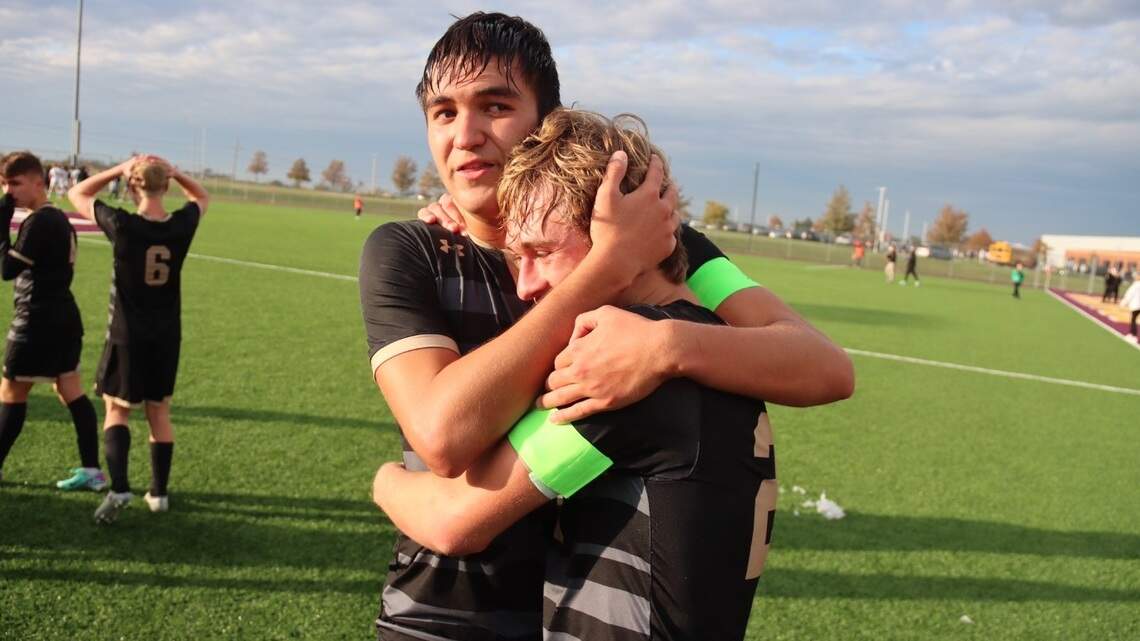 Maize South boys soccer wins back-to-back Kansas high school state championships