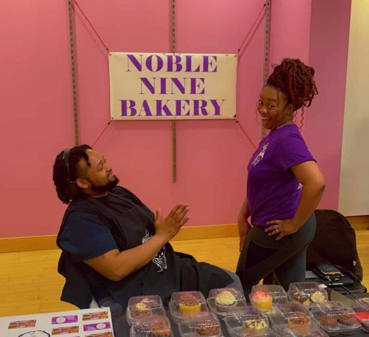 Fontraz’e and Imani Wheaton are the owners of Noble Nine Bakery, which has been operating as a pop-up business for the past three years. They’re about to open their first brick-and-mortar store.