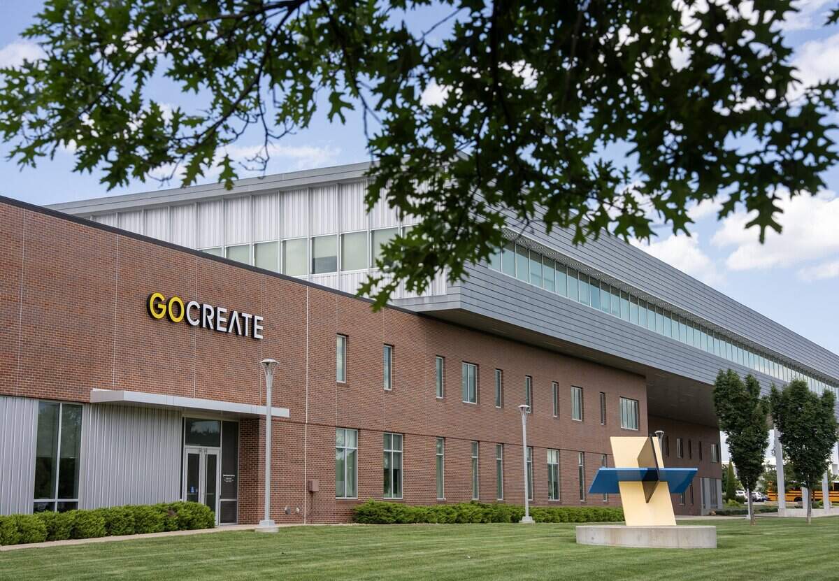 GoCreate, a Koch Collaborative, offers students and paying community members access to an array of tools and studio space to design and build in. Since 2017, more than 2,000 members have made use of its facilities, according to Ty Masterson's campaign.