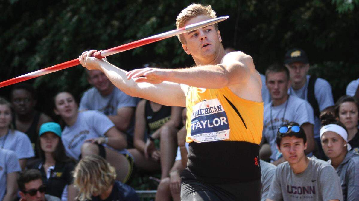 Wichita State freshman Taran Taylor won the javelin throw with a mark of 233 feet, 2 inches at the USATF Junior Championships last weekend. The Arkansas City native is now qualified for the 2018 IAAF World U20 Championships in Finland from July 10-15.