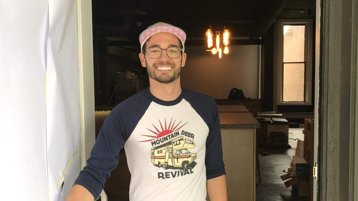 Austin Dugan is moving his 86 Cold Press to a new downtown address.