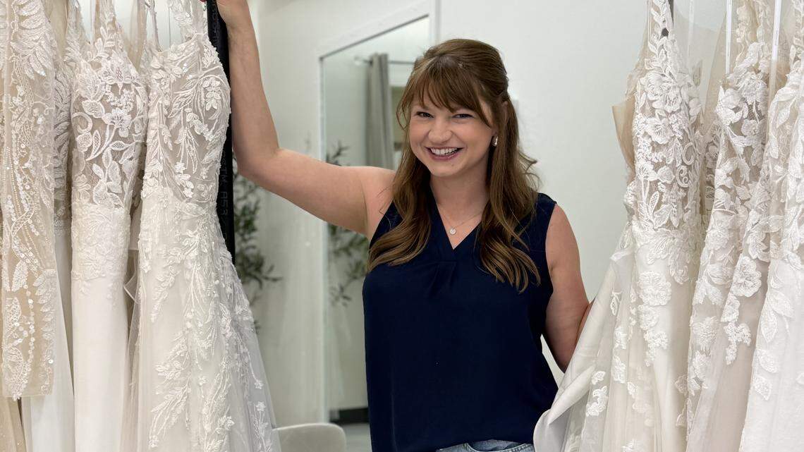Her own upsetting shopping experience as a bride led Ericia Stevens to open Bella Veil Bridal in Newton. Now, she’s opening a pop-up version at Bradley Fair.