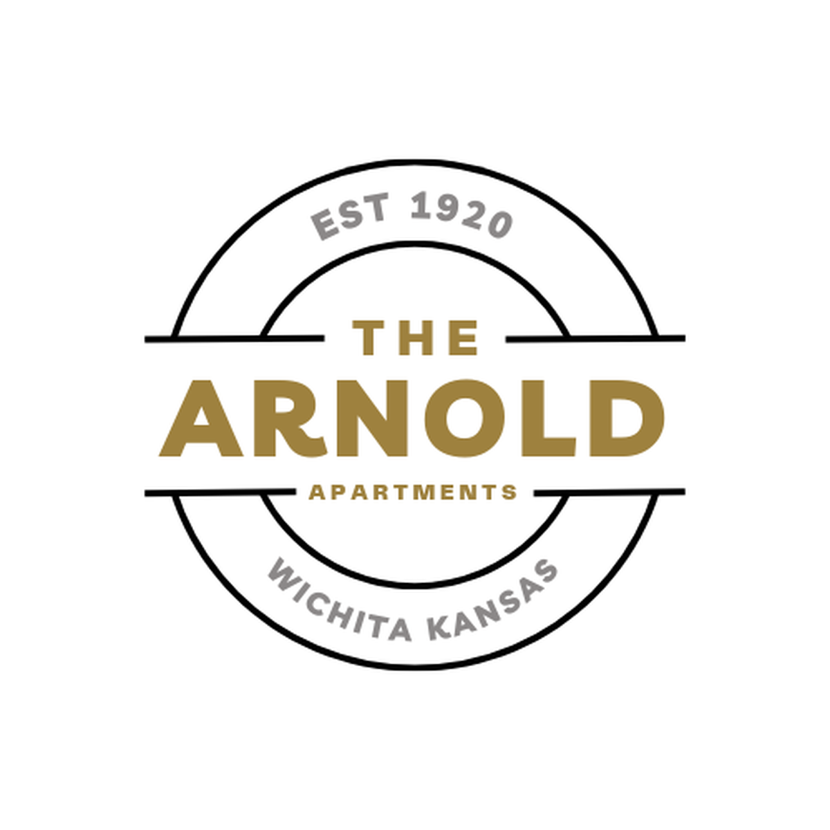 A logo for the new Arnold apartments coming downtown.