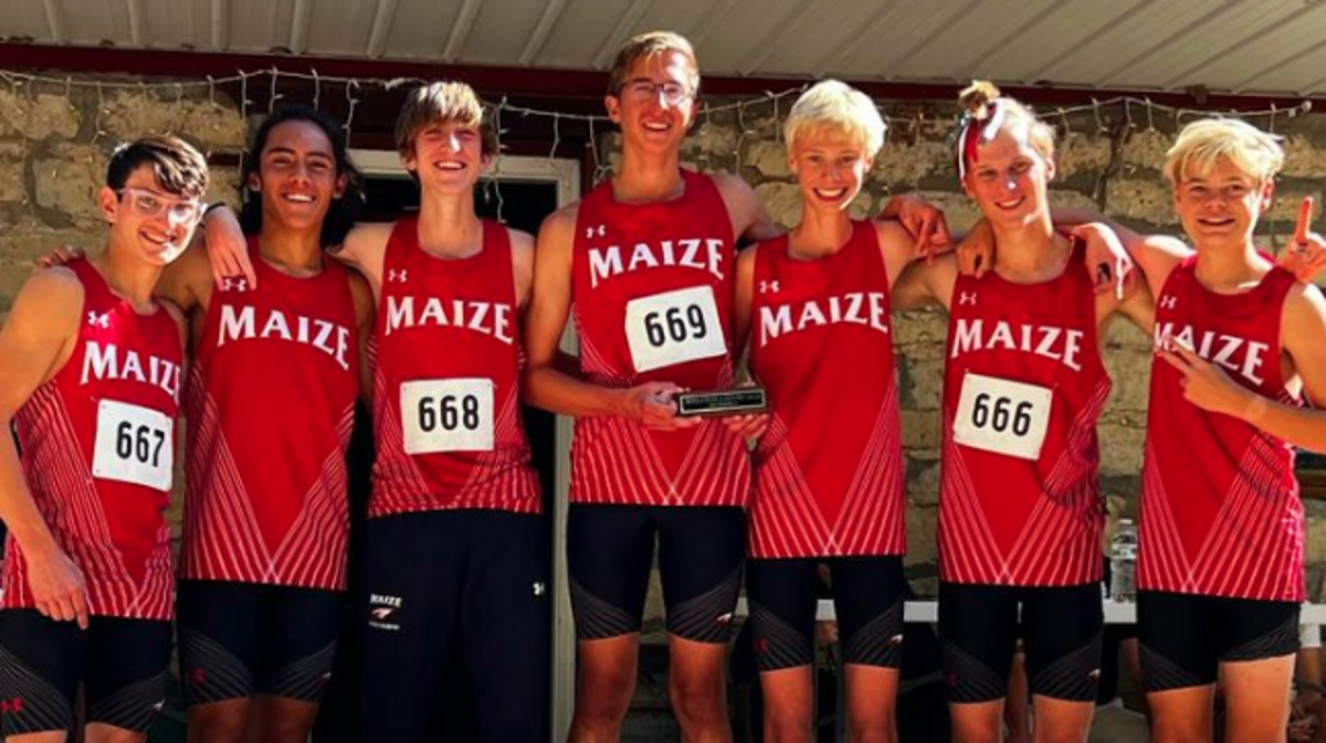 The Maize boys cross country team has goals of coming away with a team trophy from the Class 5A state meet at Rim Rock on Saturday.