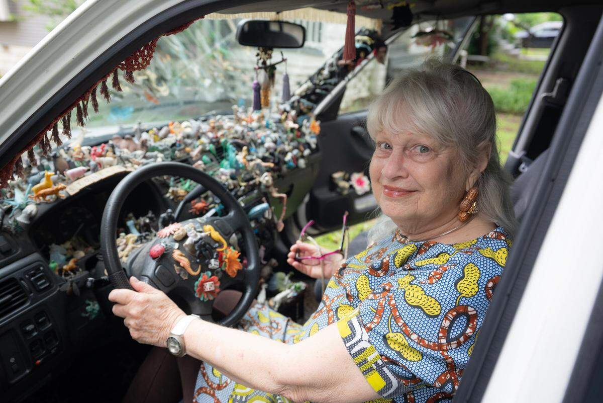 You can take a peek inside Linda Anderson’s colorful Honda CRV that’s filled with plastic animal figurines through a new Wichita Eagle mini-documentary series called ICT in 70.