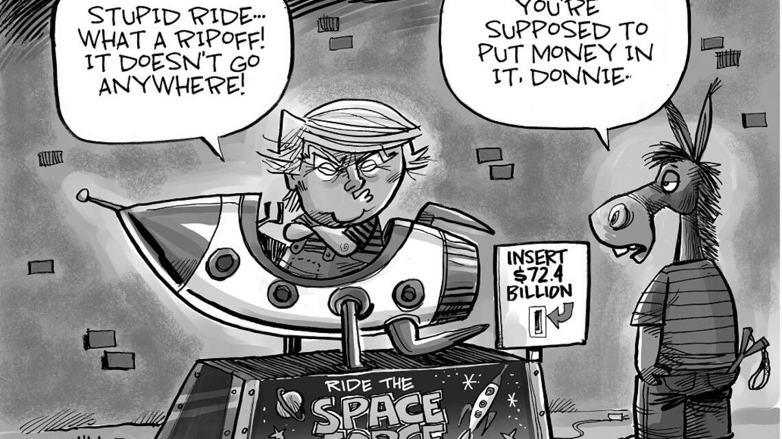 Eagle editorial cartoon for Dec. 10