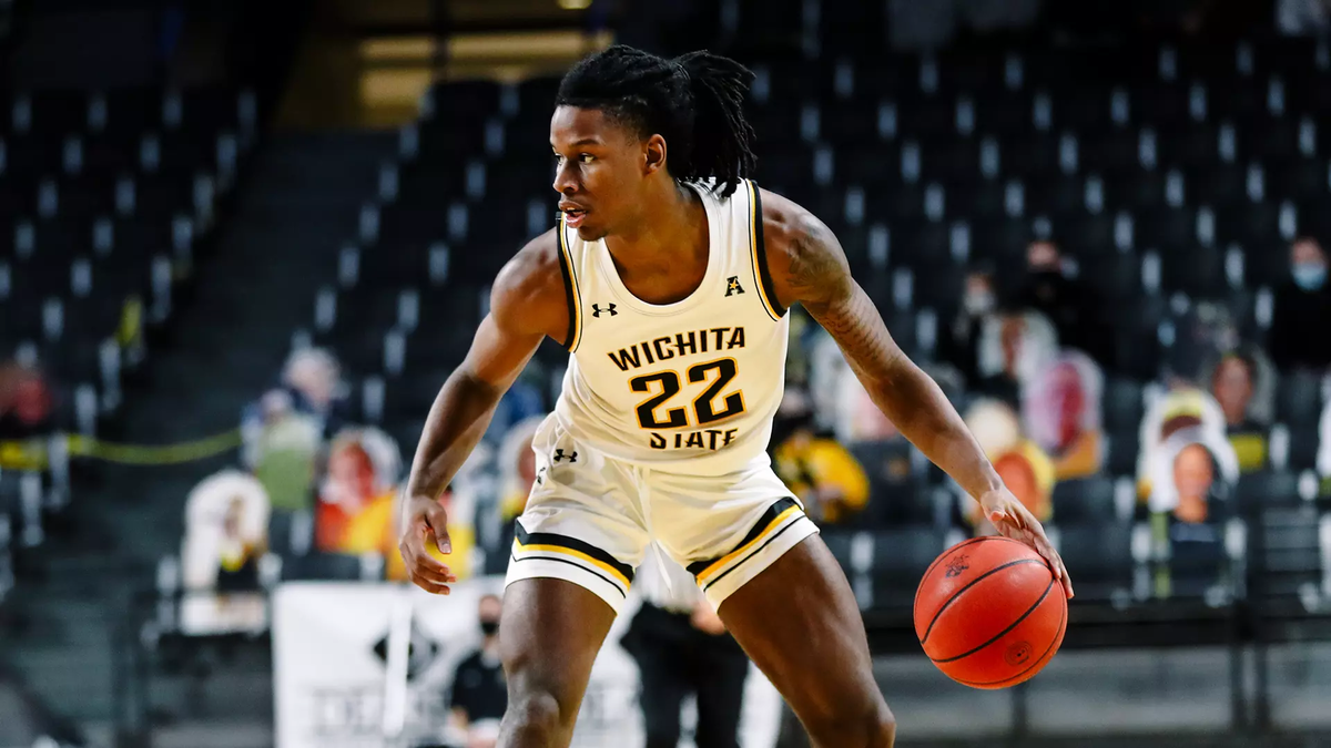Jayden Seymour appeared in six games as a true freshman for Wichita State during the 2020-21 season.