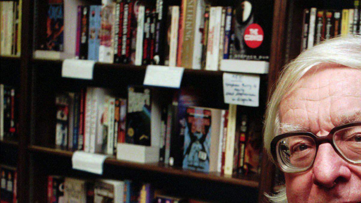 Author Ray Bradbury in 1997 in Cupertino, Calif. 
