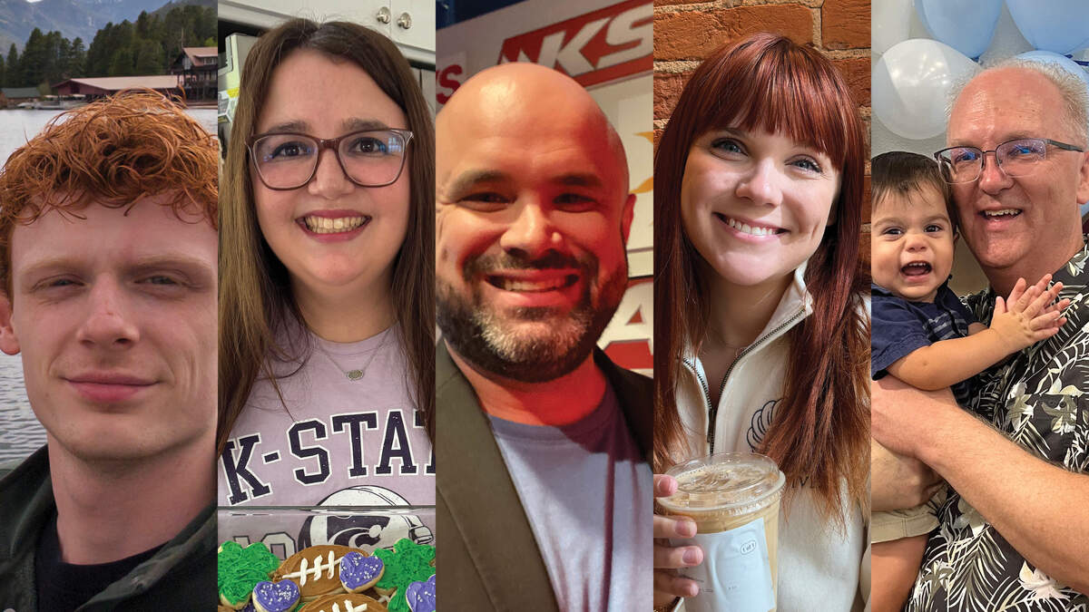 From left: Kass Lewis, Kaitlyn Alatidd, Bryan Horwath, Lindsay Smith and Kevin Bumgarner