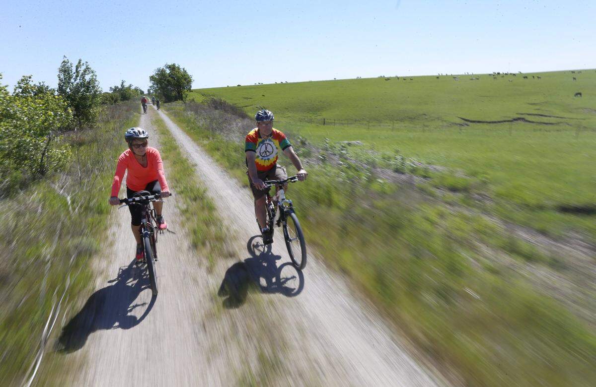 Flint Hills Trail State Park, between Council Grove and Bushong.