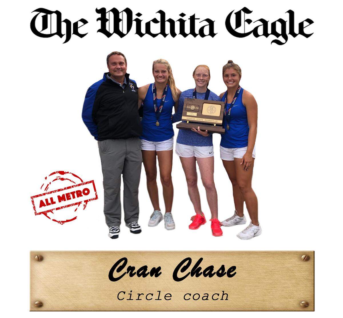 Circle coach Cran Chase.