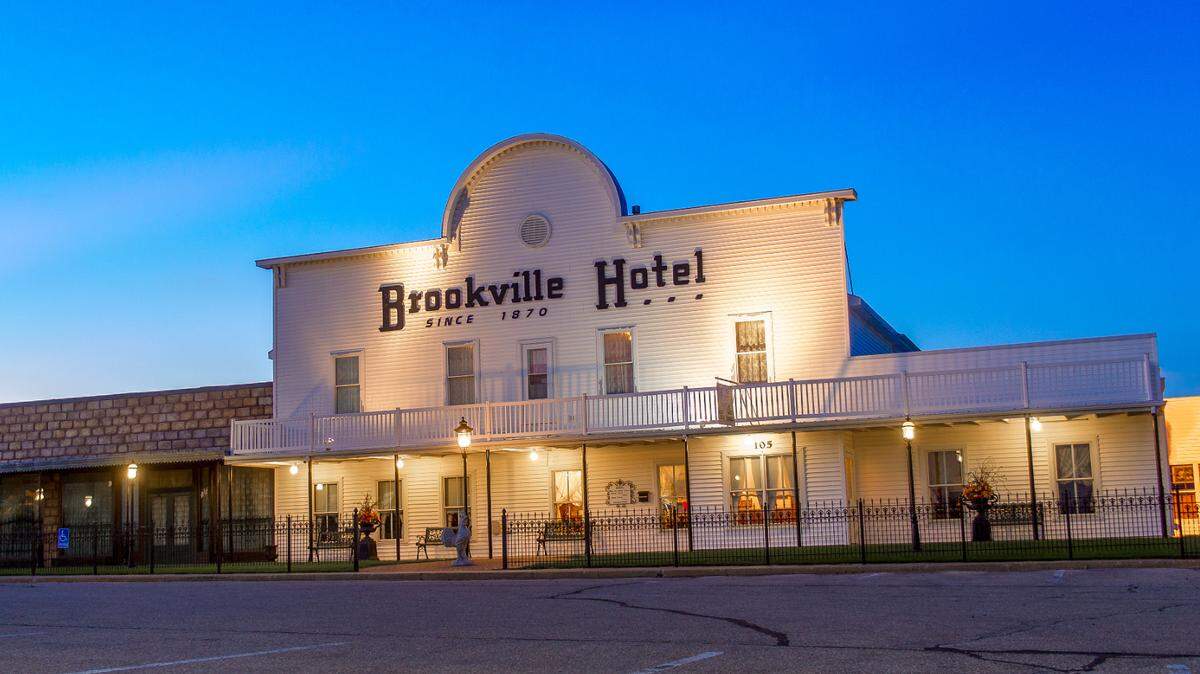 The Brookville Hotel in Abilene, which was rebranded at Legacy Kansas, has history stretching back to 1870.