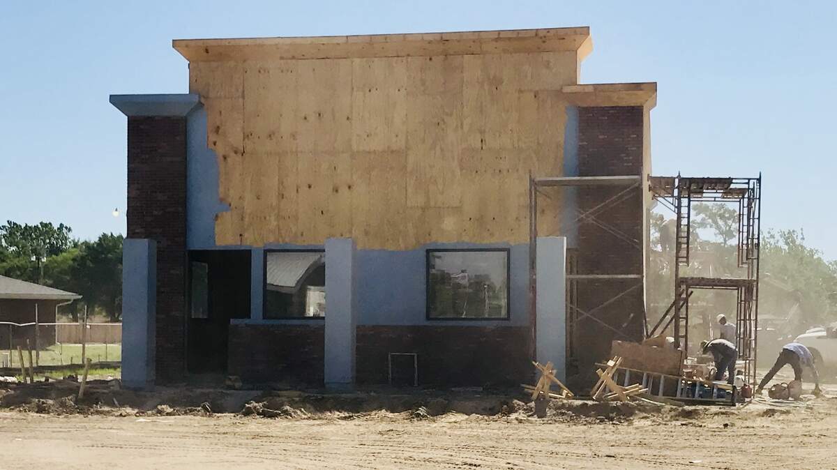 There's an almost-done restaurant on South Meridian. What is it?